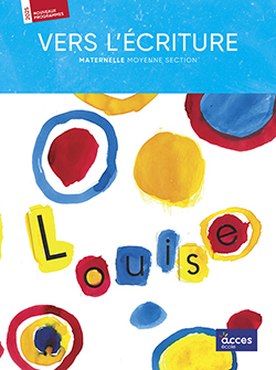 Guide de l'enseignant - Vers l'écriture MS